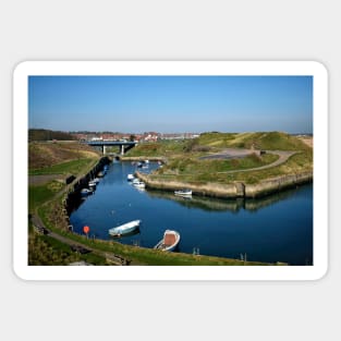 Seaton Sluice harbour Sticker